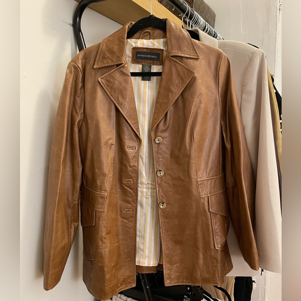 Brown Leather Jacket